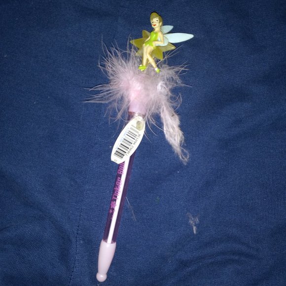 Disney Accessories Tinker Bell Jiggly Light Up Pen Poshmark